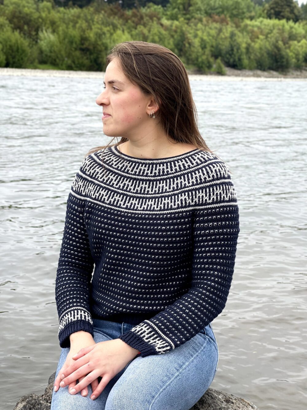 Riverside Pullover by Yessabett Bueno - Image 6