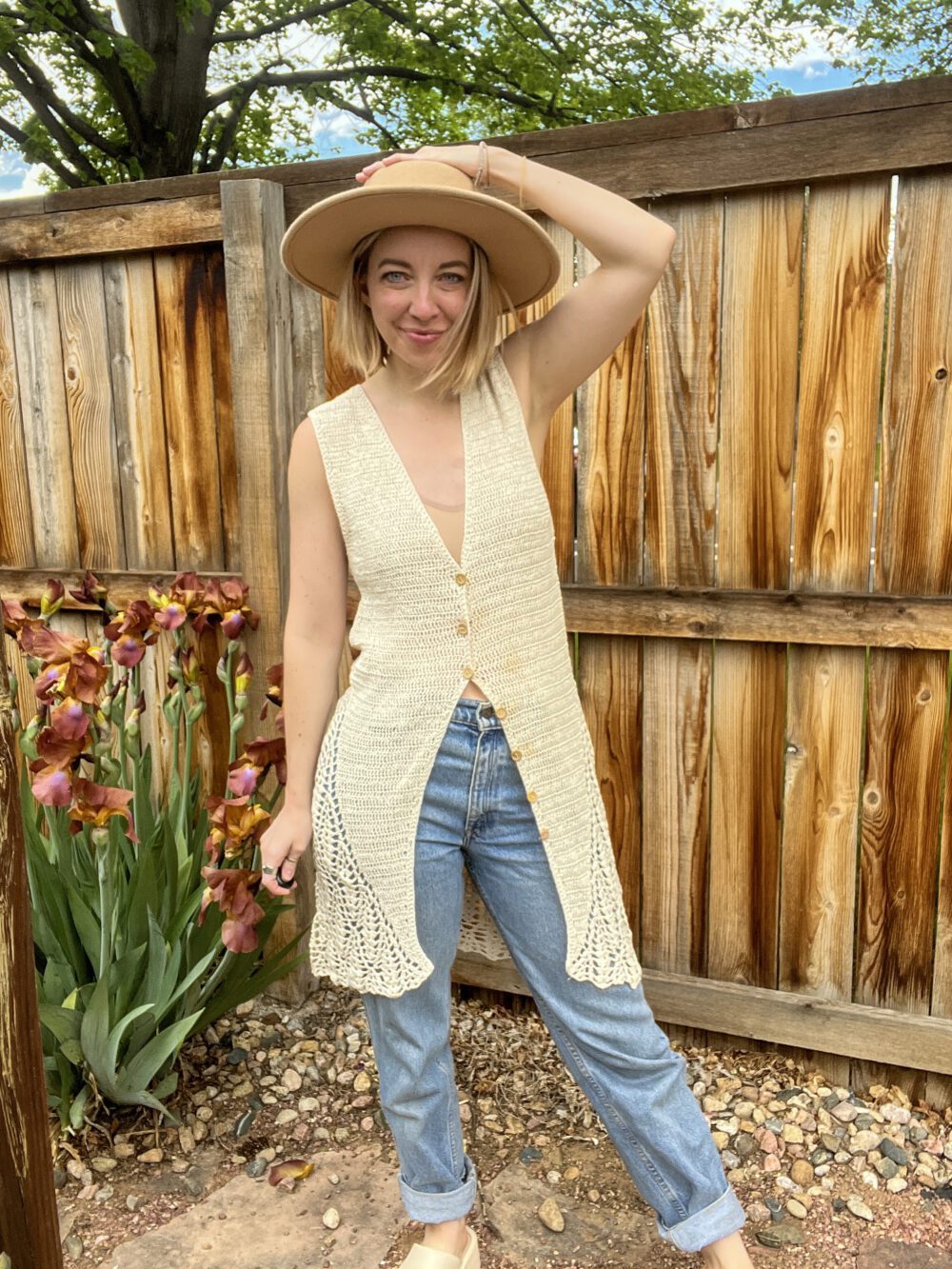 Sweet Summer Vest by Sara Dudek - Image 4