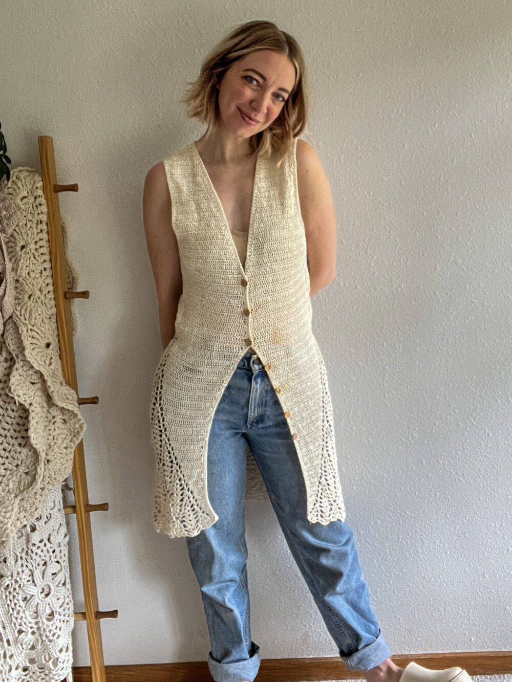 Sweet Summer Vest by Sara Dudek - Image 9