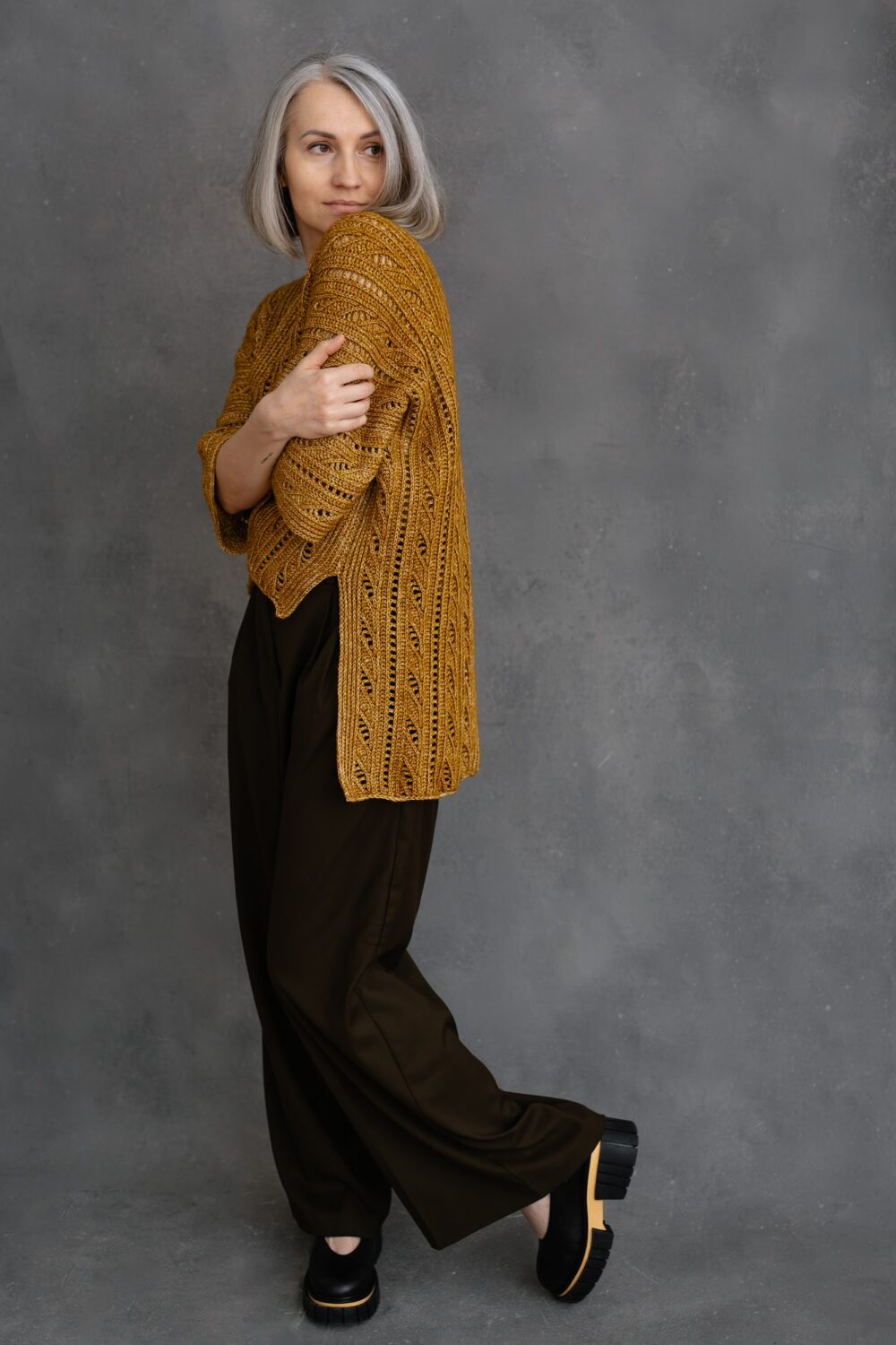 Everleaf Cardigan by Linda Skuja