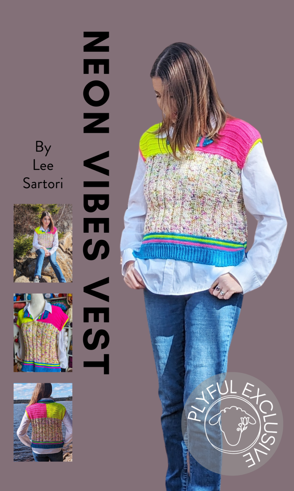 Neon Vibes Vest by Lee Sartori