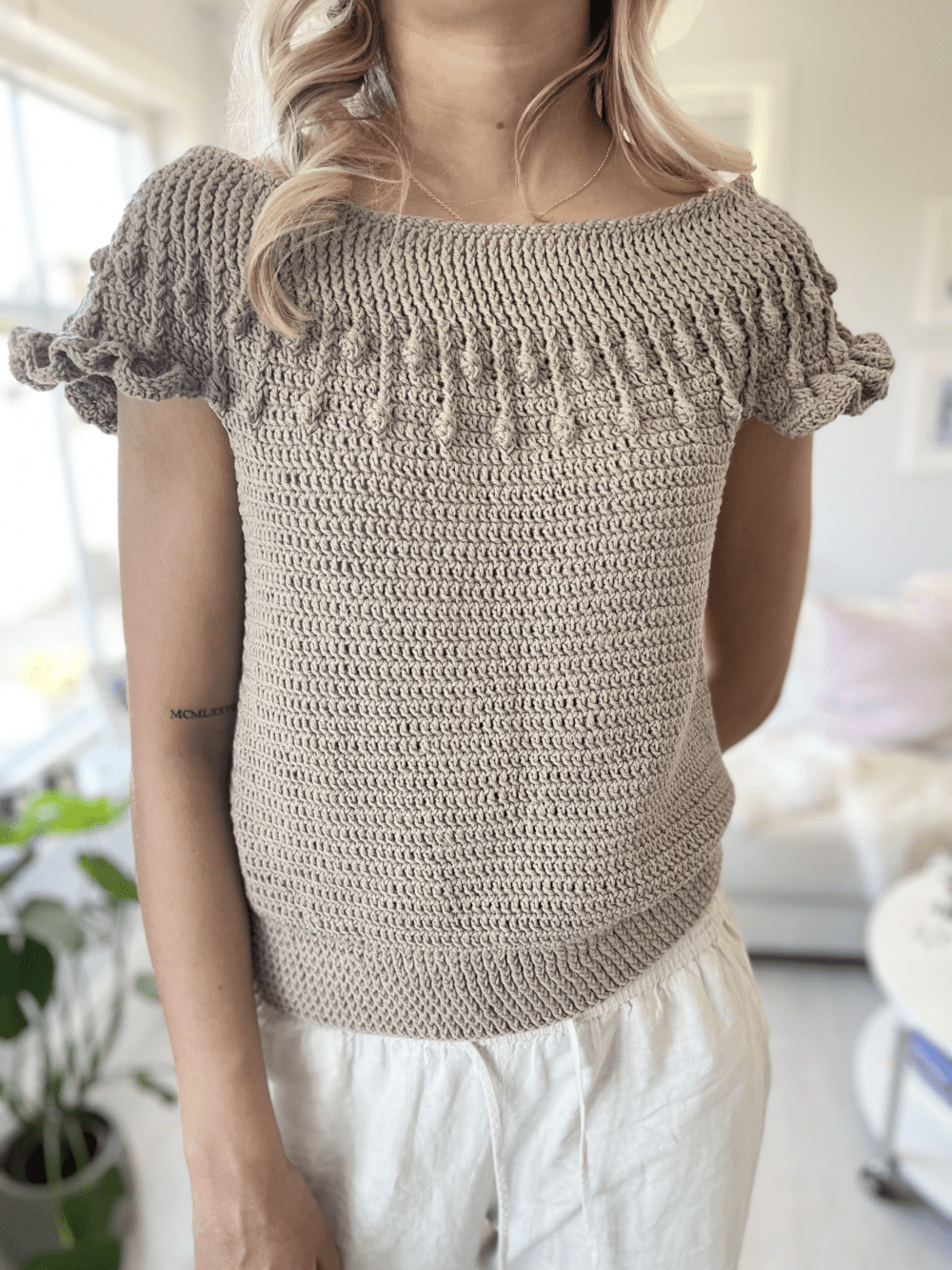 Popcorn Breeze Top by Jeanette Haugland - Image 9