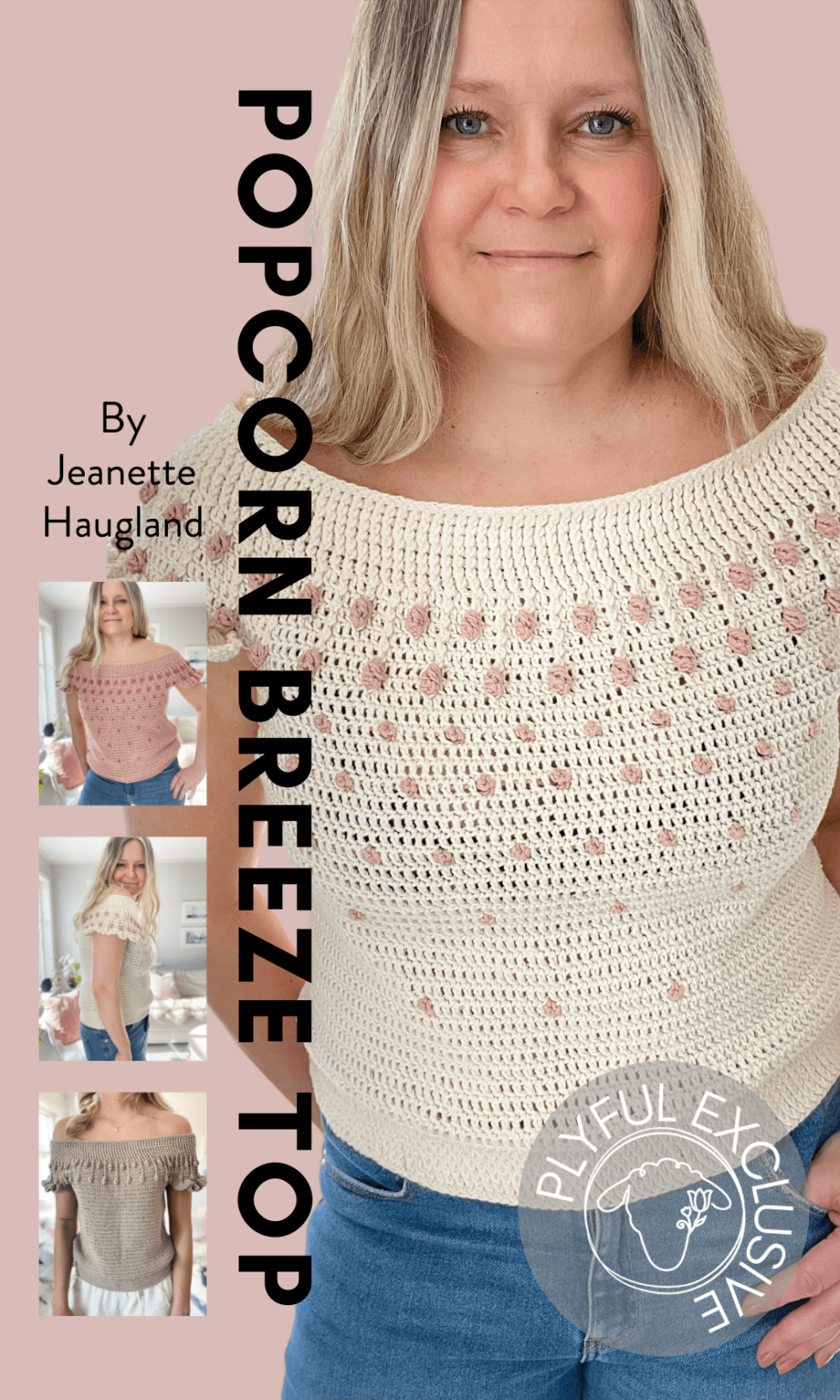 Popcorn Breeze Top by Jeanette Haugland