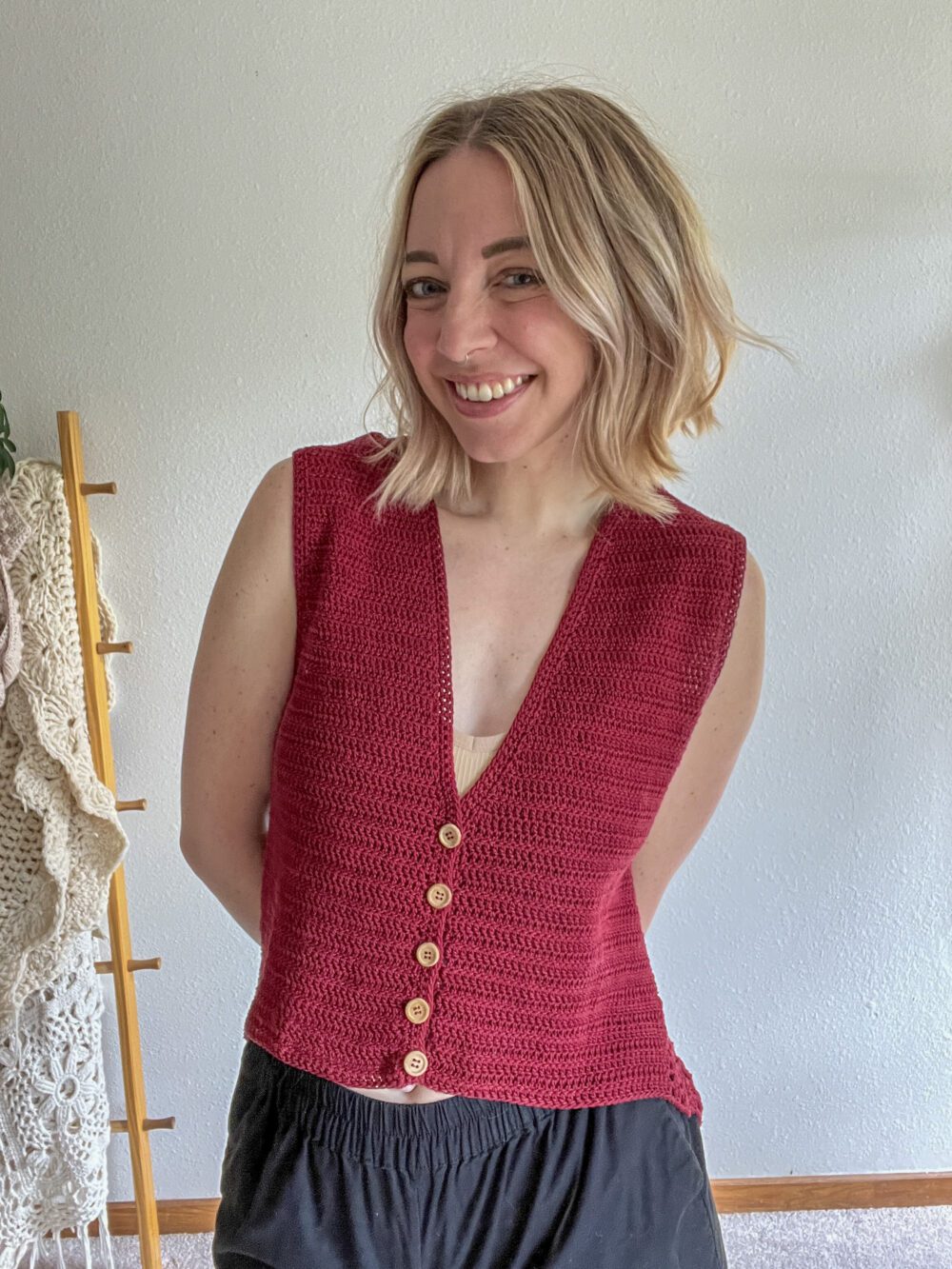 Sweet Summer Vest by Sara Dudek - Image 11