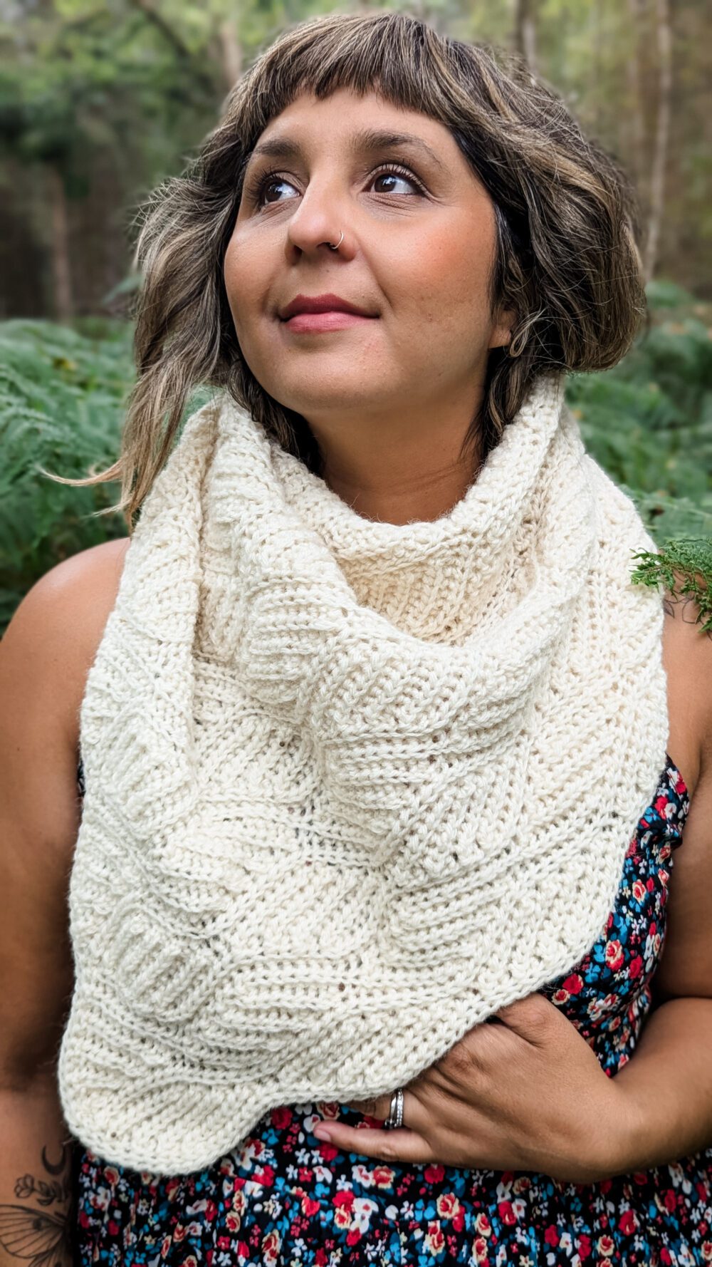 Fiamma Brioche Shawl - Image 2