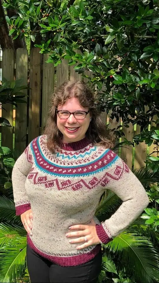 Jennifer’s Aztec Sweater
