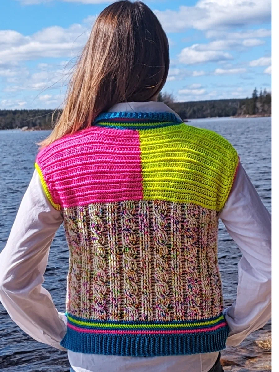 Neon Vibes Vest by Lee Sartori – image 3