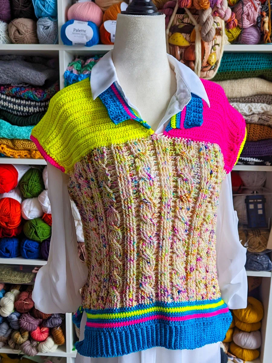 Neon Vibes Vest by Lee Sartori – image 2