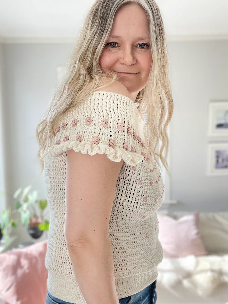 Popcorn Breeze Top by Jeanette Haugland – image 5