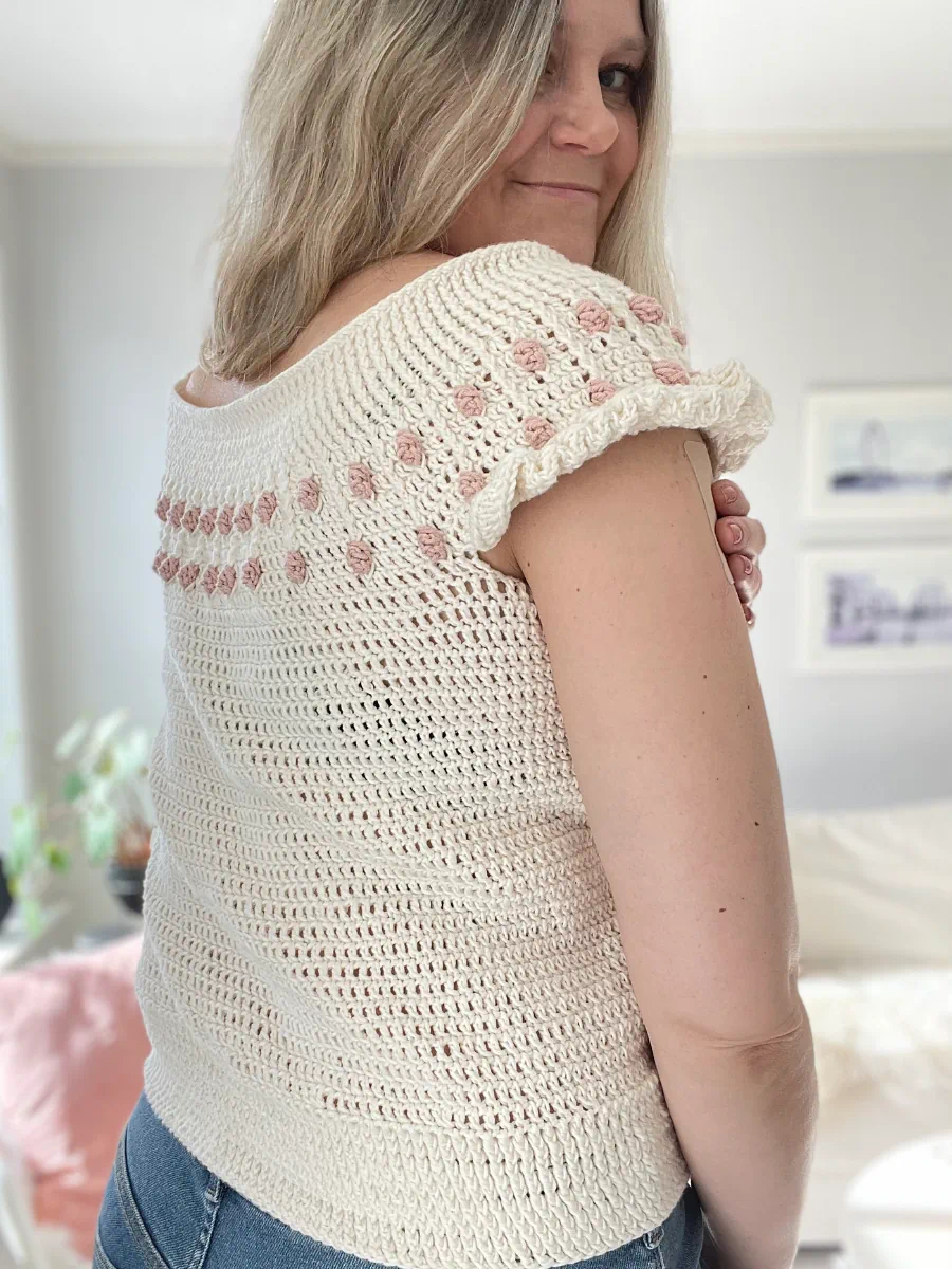 Popcorn Breeze Top by Jeanette Haugland – image 2