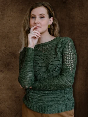 Rudens Sweater by Linda Skuja
