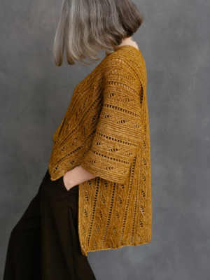 Everleaf Cardigan by Linda Skuja