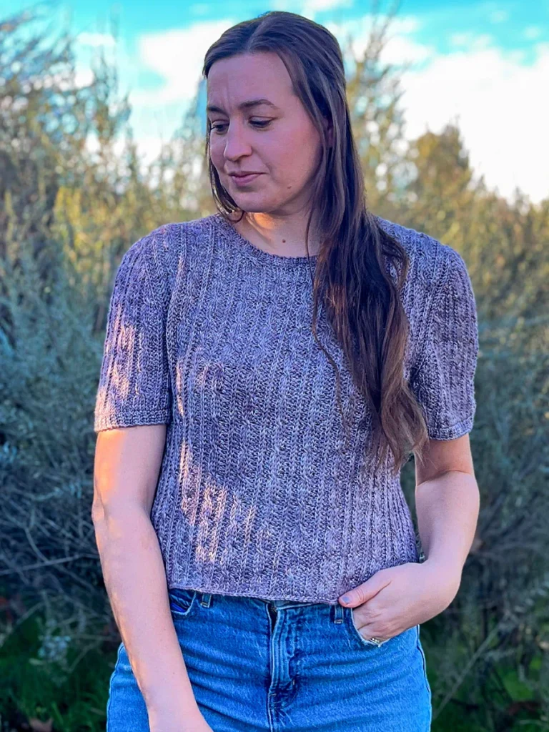 Fabled Cable Top by Ashley Rivas - Image 3