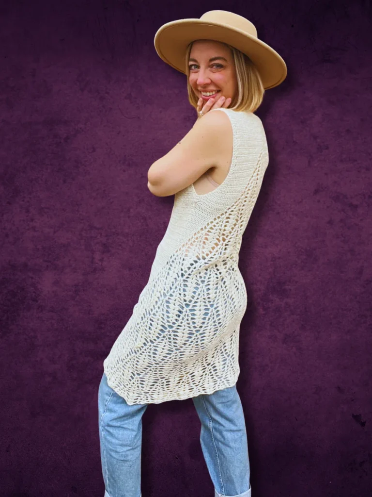 Sweet Summer Vest by Sara Dudek