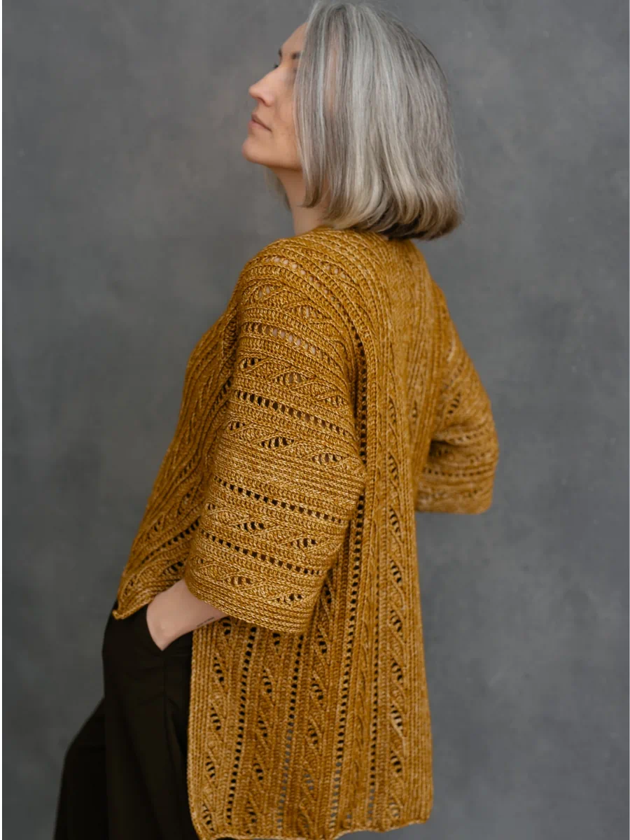 Everleaf Cardigan by Linda Skuja – Plyful
