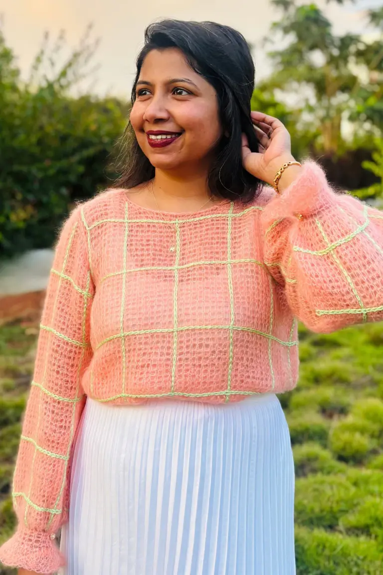 Lattice Dawn Sweater