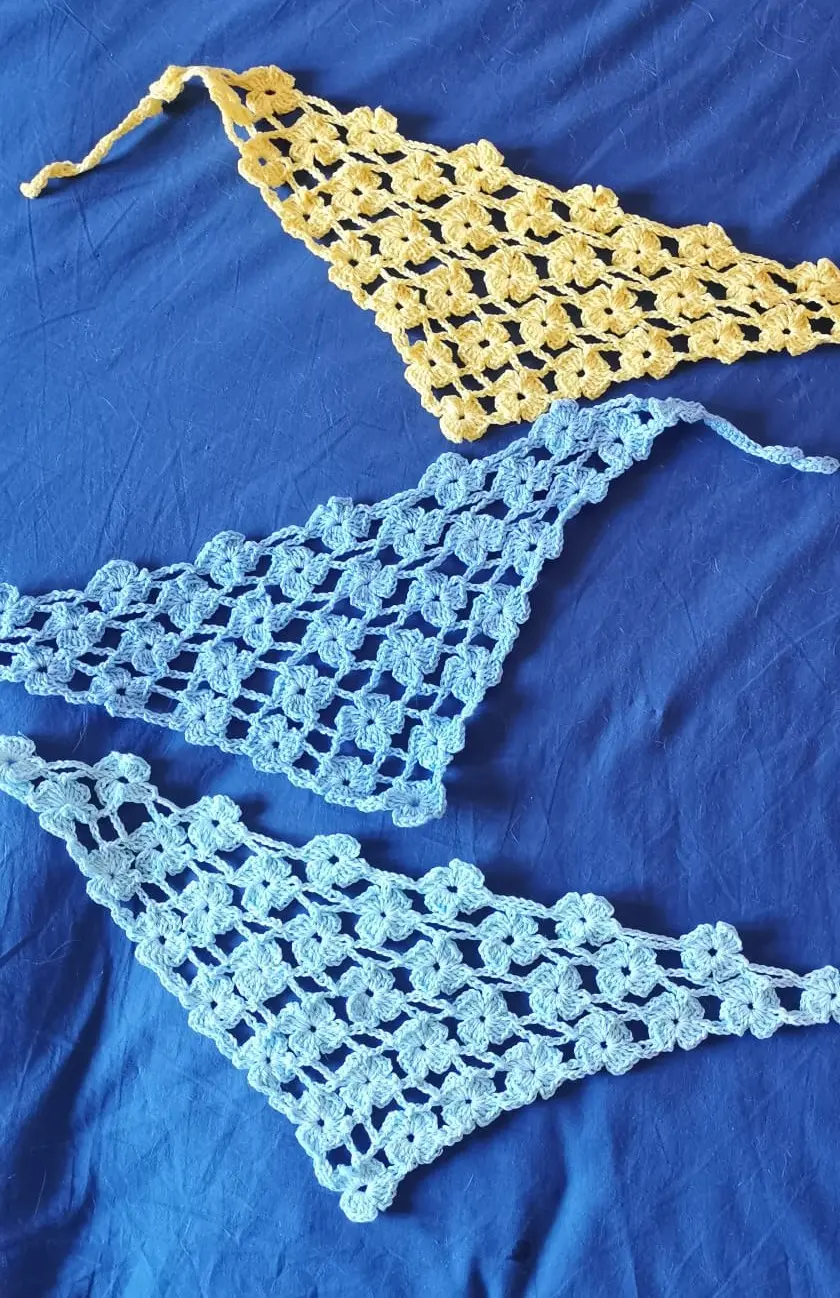 Flower Mesh bandana